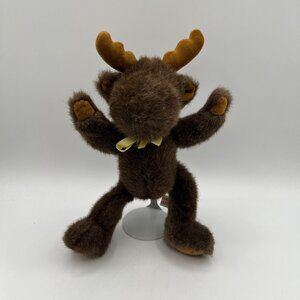 Vintage 1992 Mary Meyer Moose 9” Stuffed Plush Animal